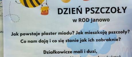 29 czerwca br. Dzień Pszczoły w ROD "Janowo" w Rumi